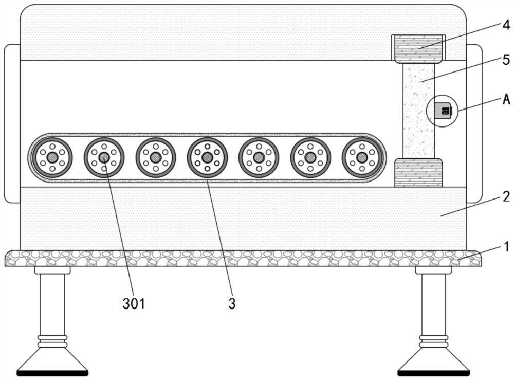 A fixed-length cutting device for I-shaped steel structures