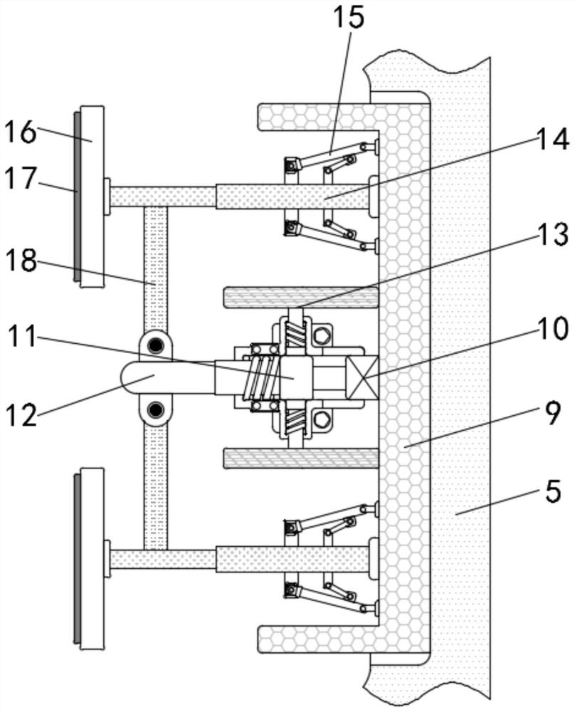 A fixed-length cutting device for I-shaped steel structures