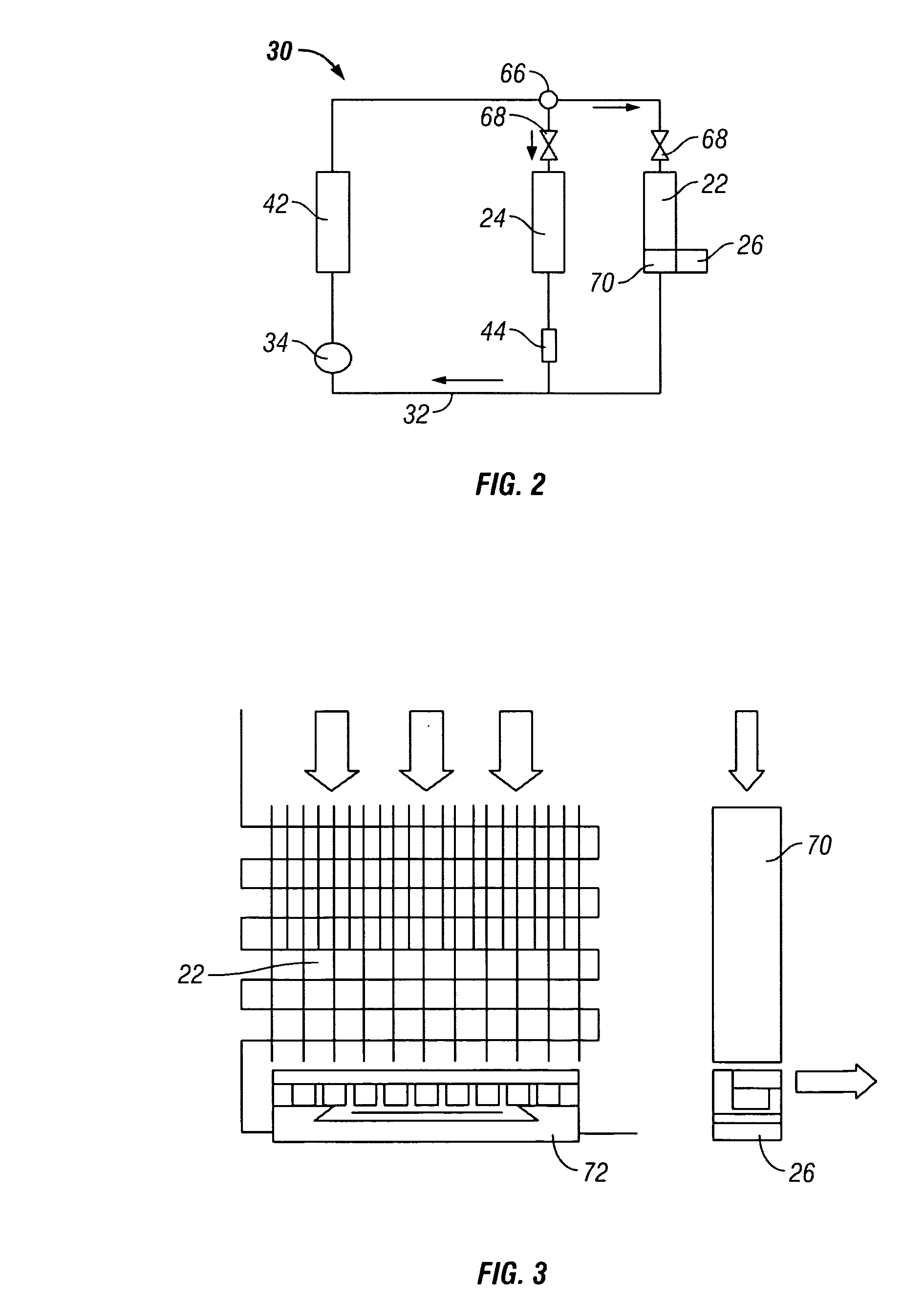 Secondary cooling apparatus and method for a refrigerator