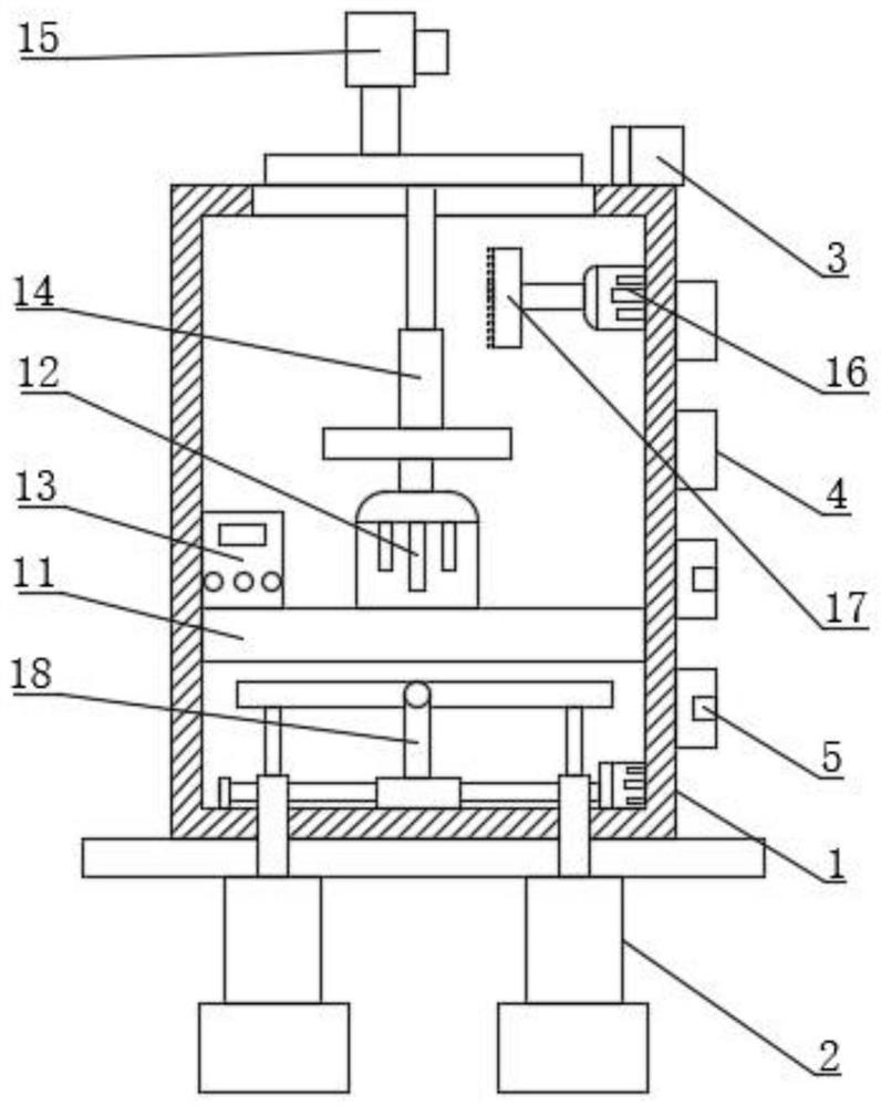 Automatic monitoring and early warning device for tunnel construction surrounding rock loosening circle deformation