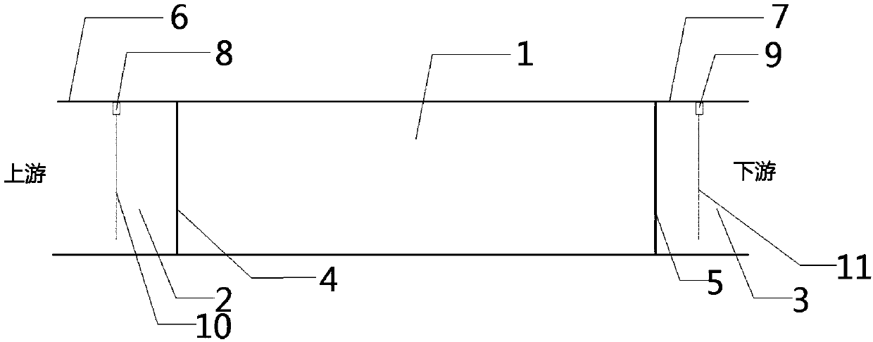 Hydroacoustics assessment device and method for fish passing capacity