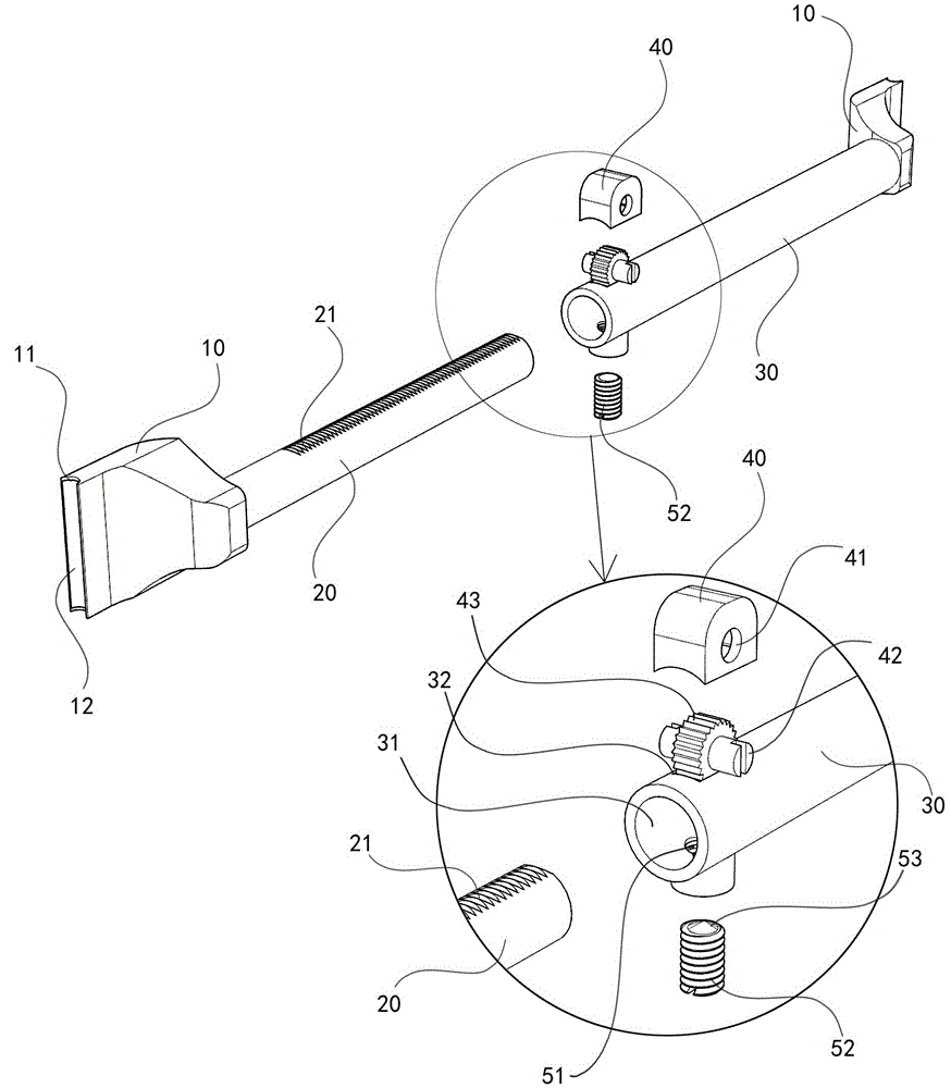 Children safety protection pole structure fixed to window frame and use method of children safety protection pole structure