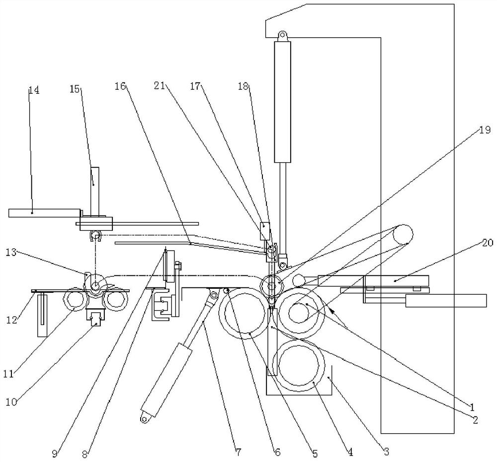 Online humidifying system for rolled wet tissues