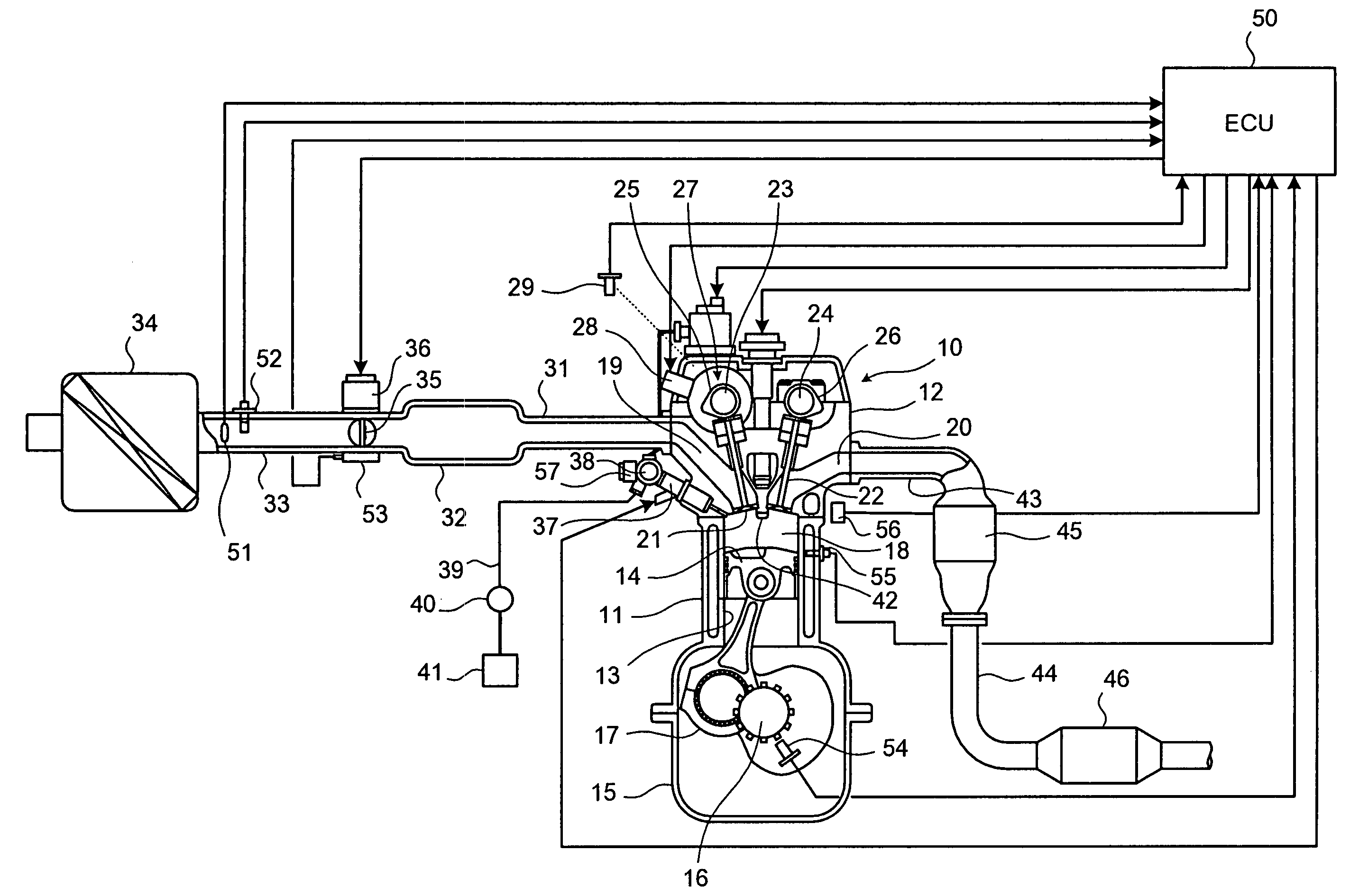 Control apparatus of internal combustion engine