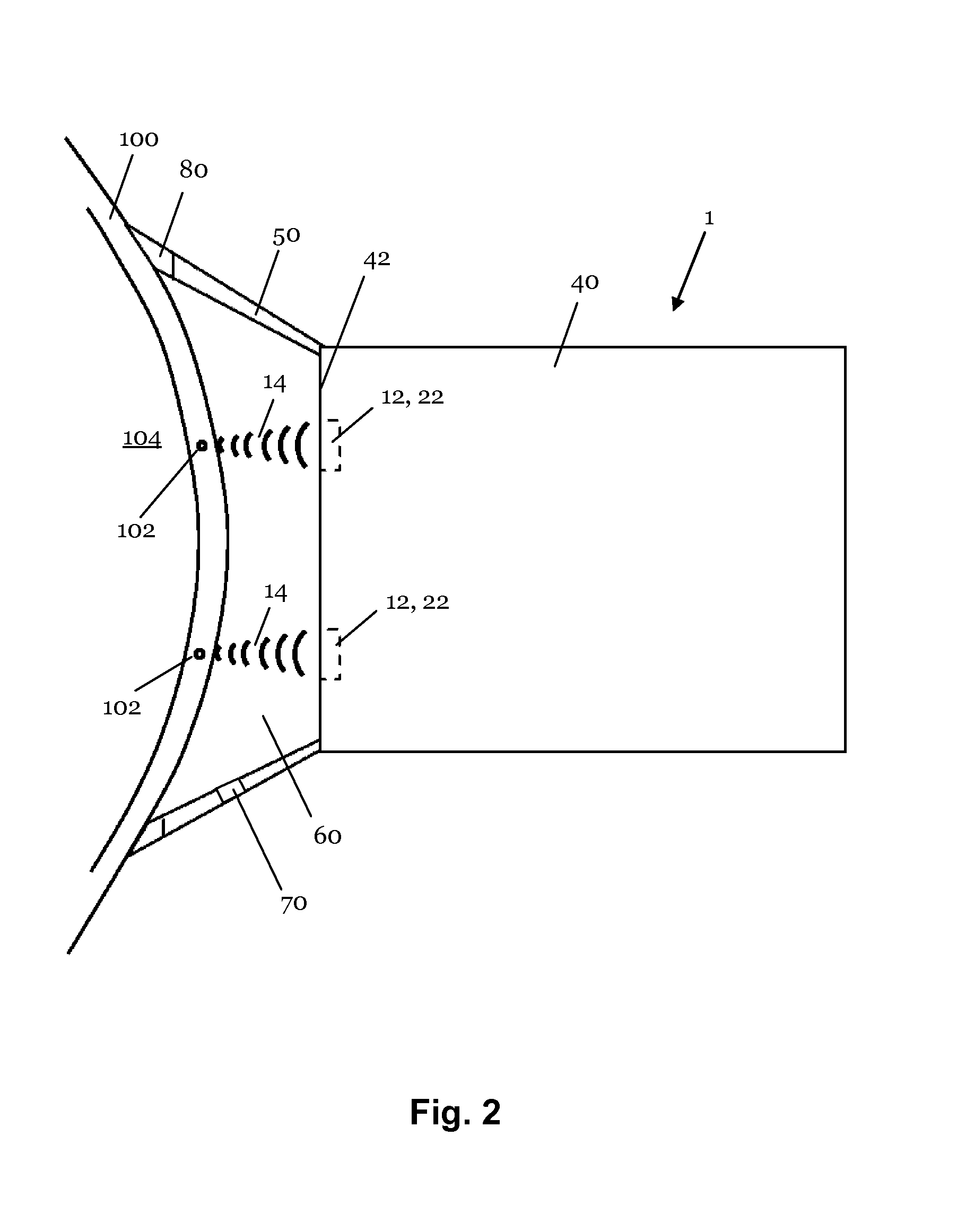 Device and method for performing thermal keratoplasty using high intensity focused ultrasounds
