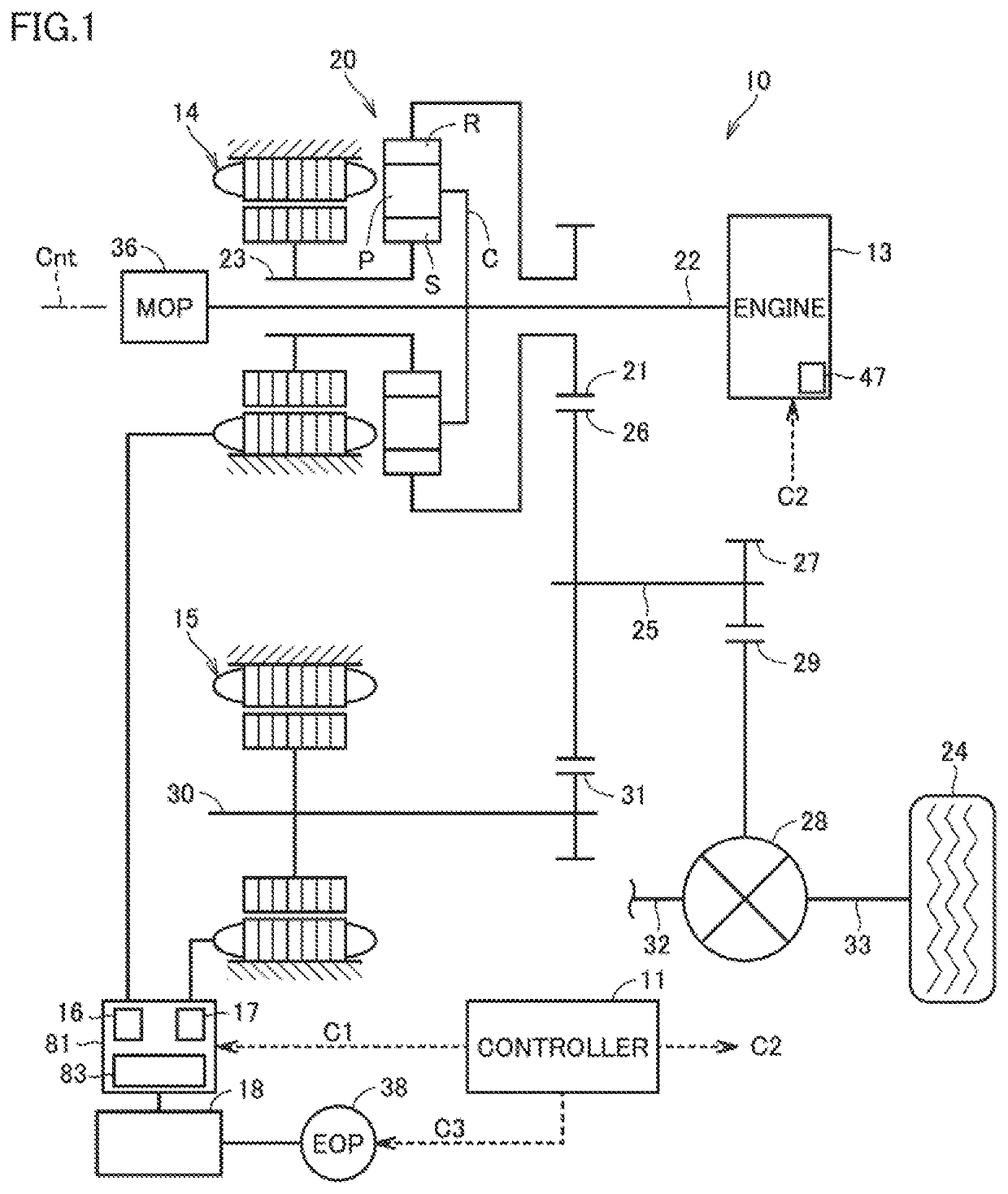 Hybrid vehicle and method of controlling hybrid vehicle