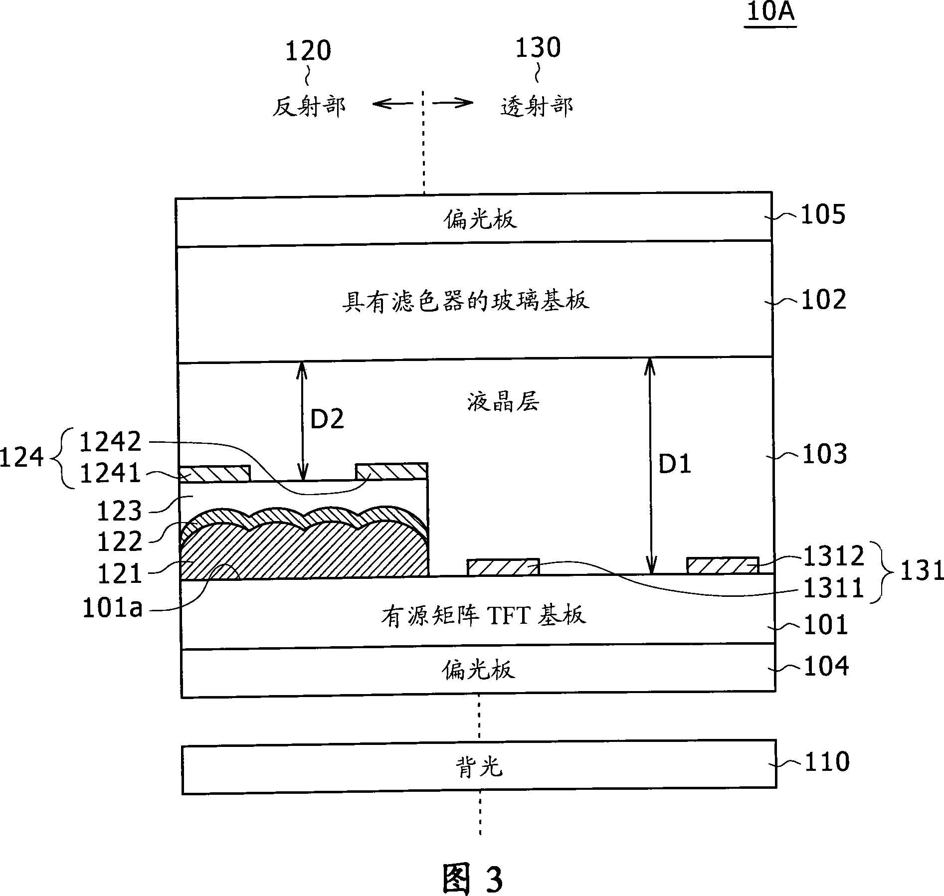 Liquid crystal display device and electronic apparatus including the same