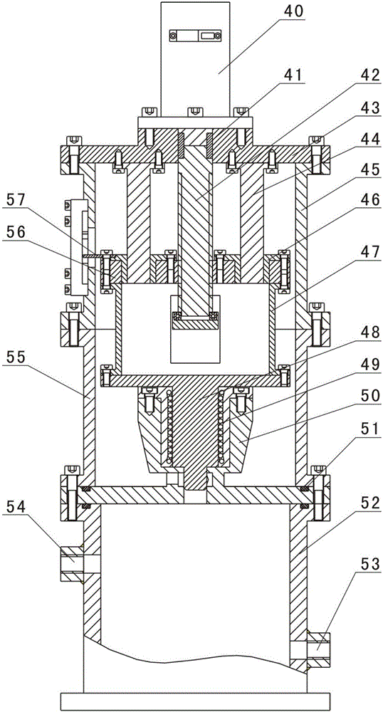 Oil supply hydraulic adjusting device for piston cooling nozzle performance experiment bench