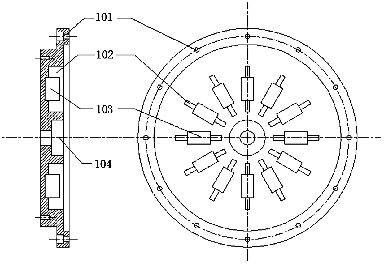 A disc motor