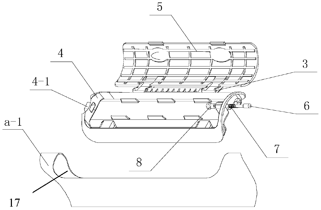 Bicycle capable of internally hiding fishing gears