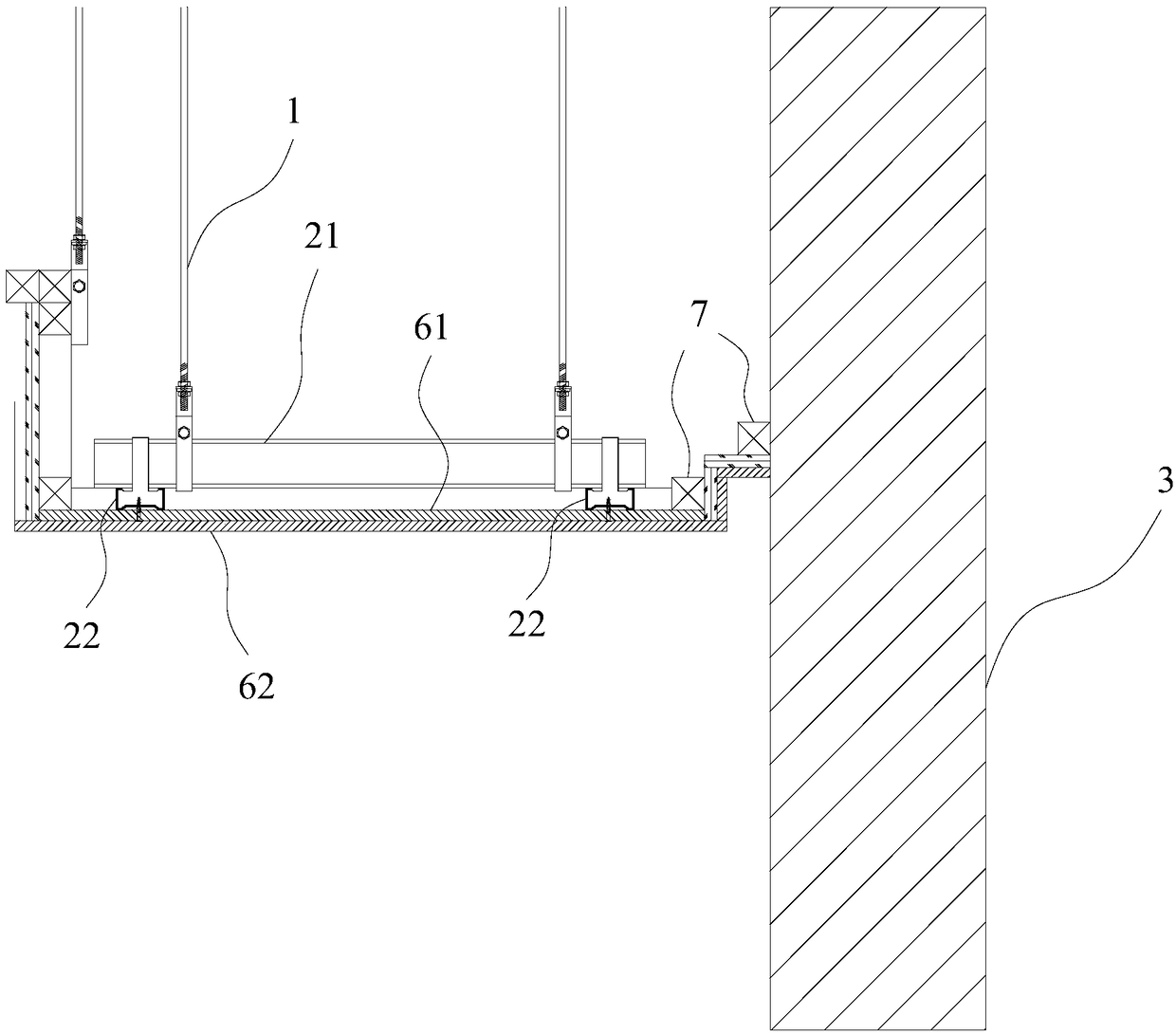 A kind of ceiling system and installation method