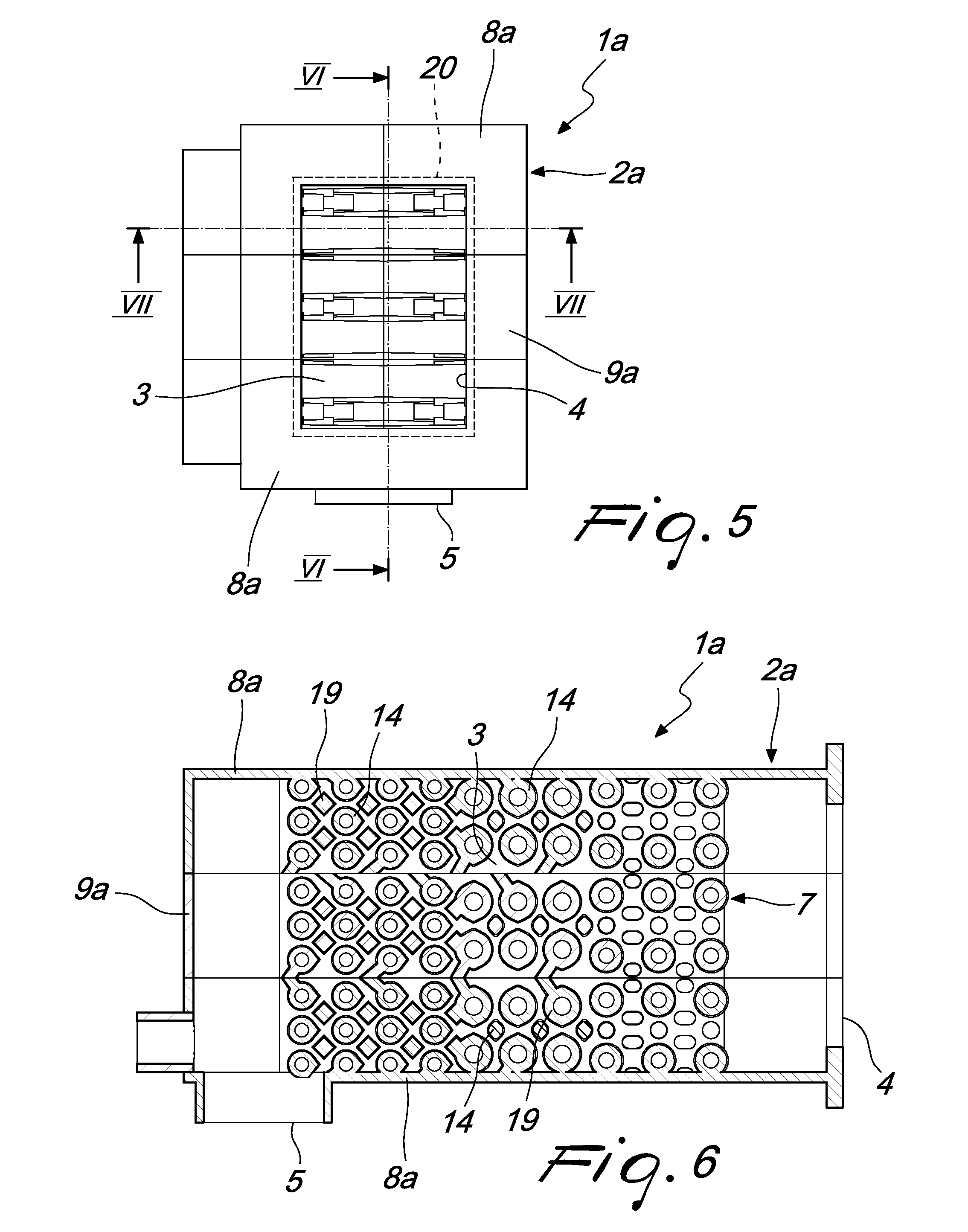 Heat exchanger with highly flexible use