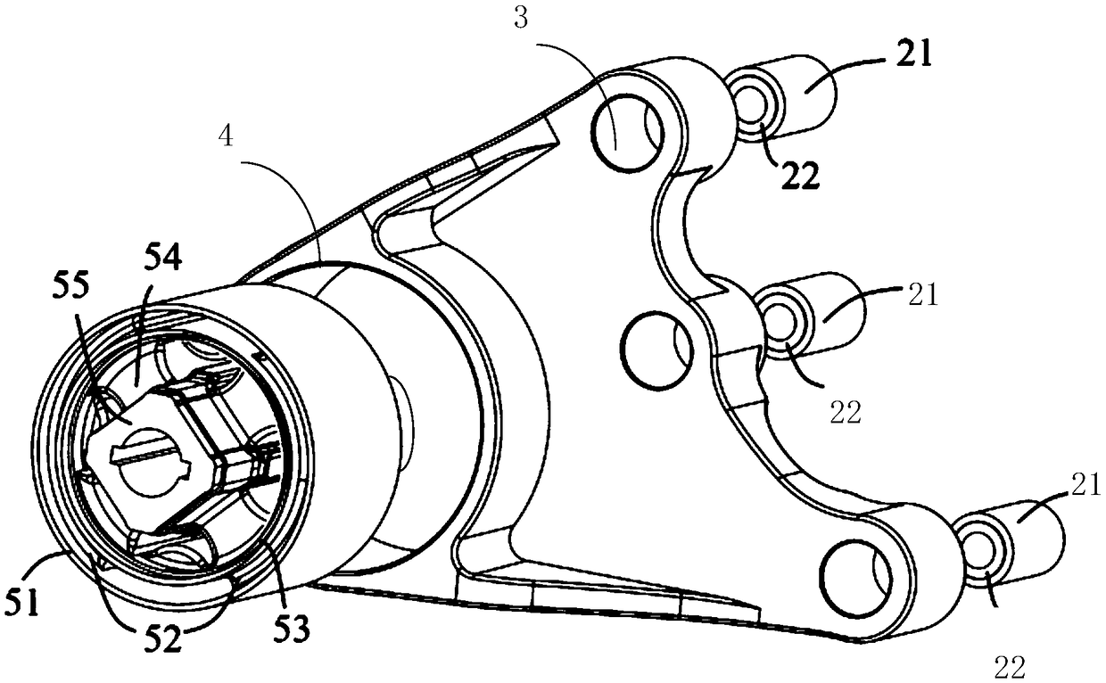 Suspension device for driving motor and electric vehicle with suspension device
