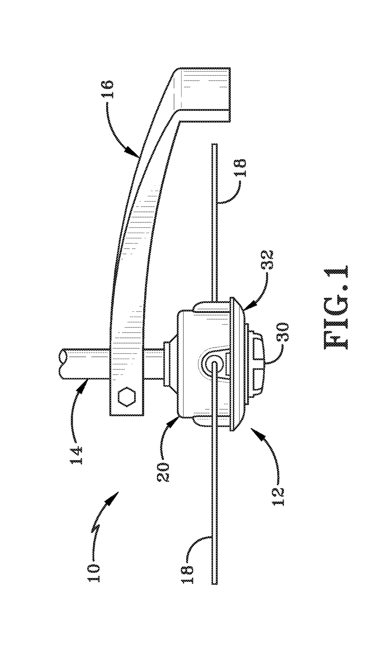 Easy load trimmer head spool with non-radial guide channel