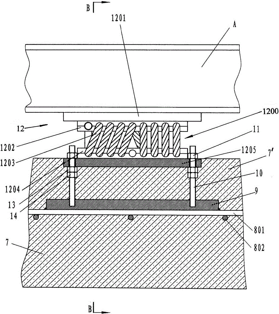 Method for reducing vibration of high-pressure compressor and vibration damper used in method
