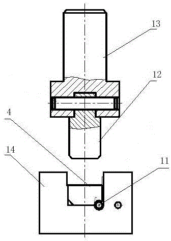 Forming method and forming tool for hinge plate parts