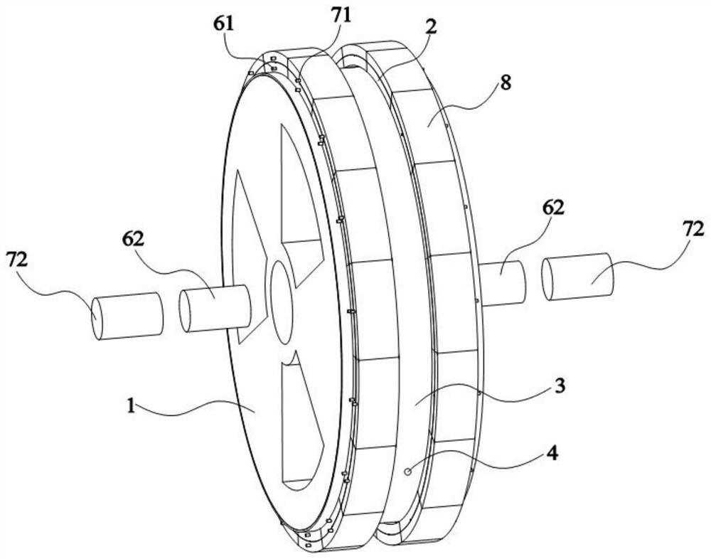Control system and control method for die wheel
