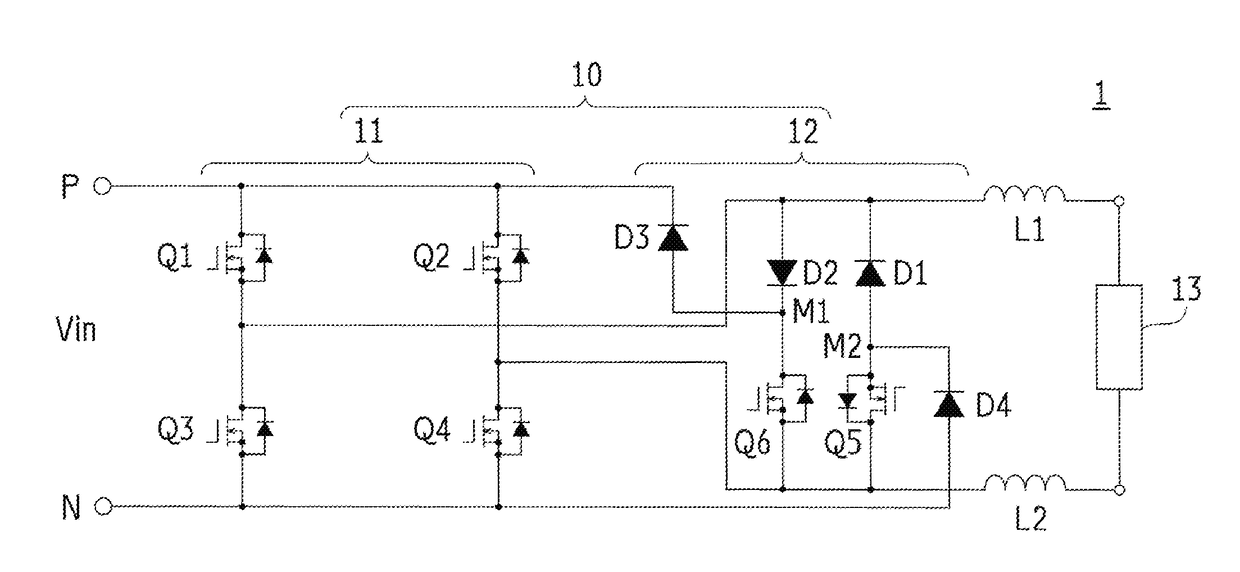 Inverter circuit and power conversion device