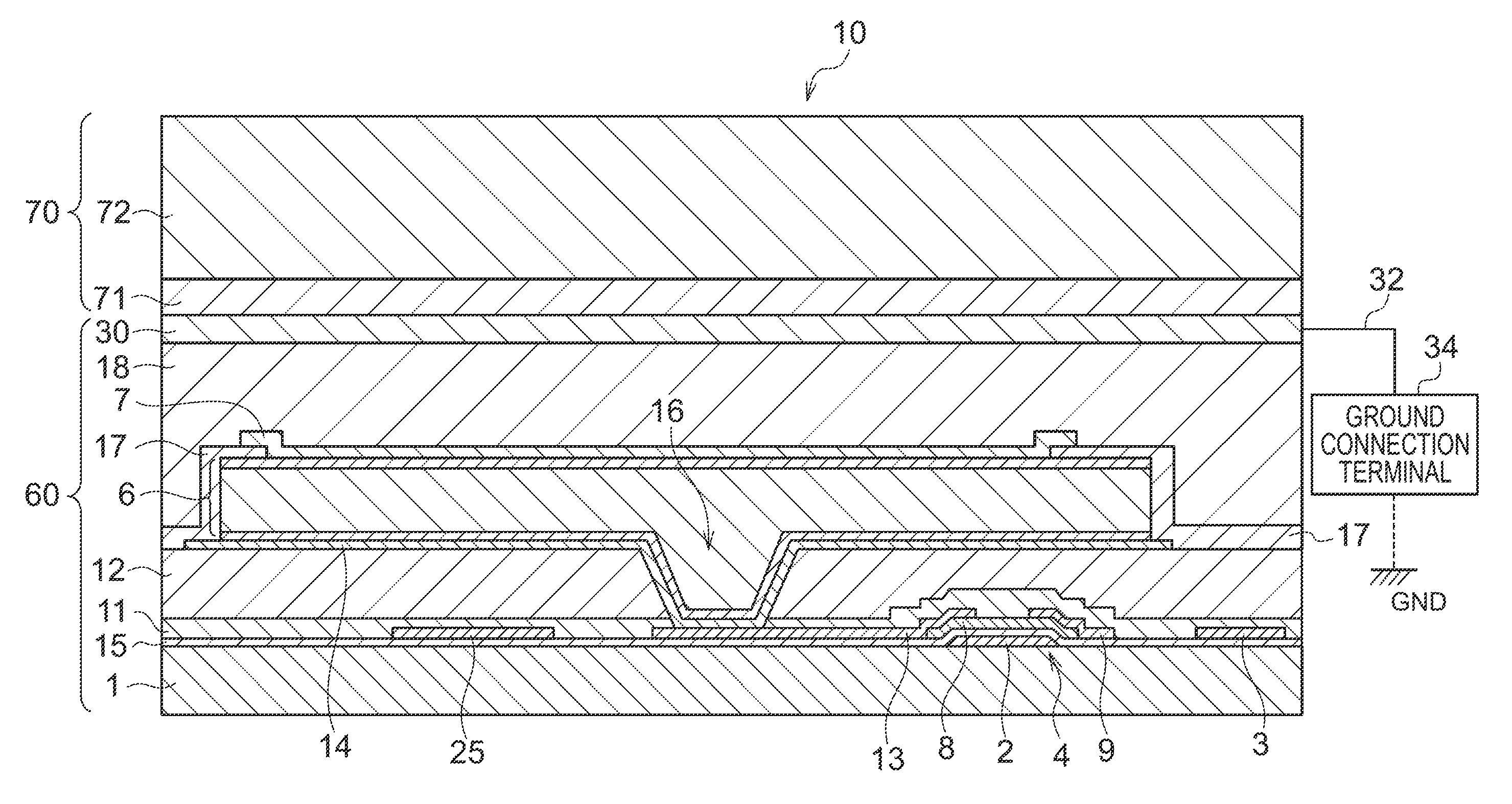 Photoelectric conversion substrate, radiation detector, radiographic image capture device, and manufacturing method of radiation detector