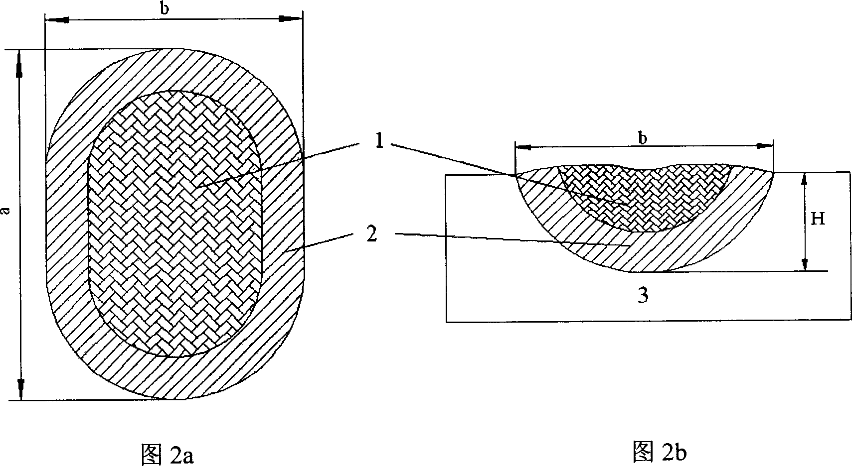Distribution type laser spot alloying method