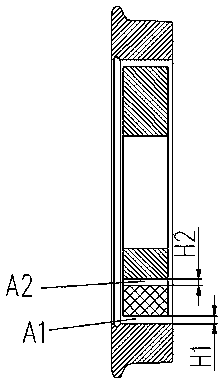 Elastic wheel for rail traffic vehicle and assembling method and rigidity design method thereof
