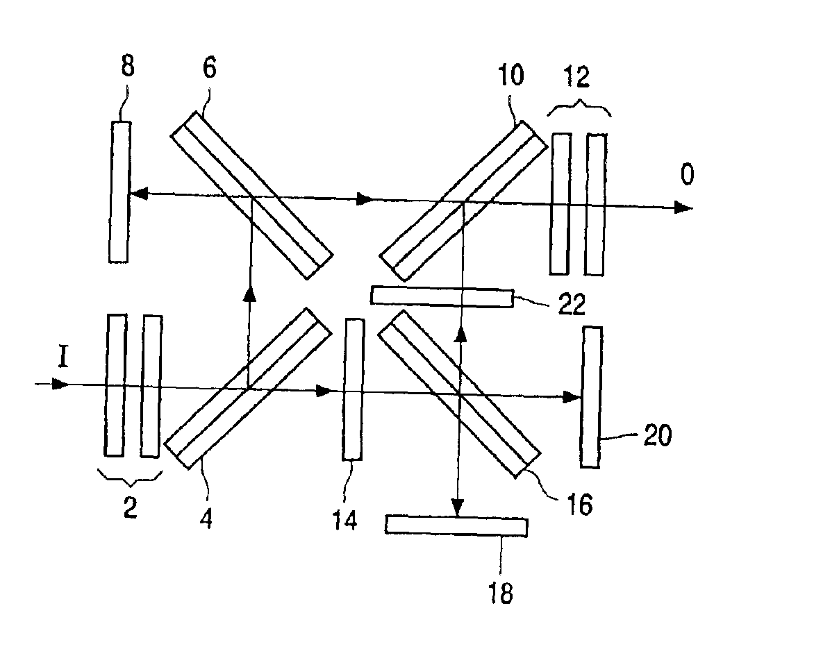 Projection device with wire grid polarizers