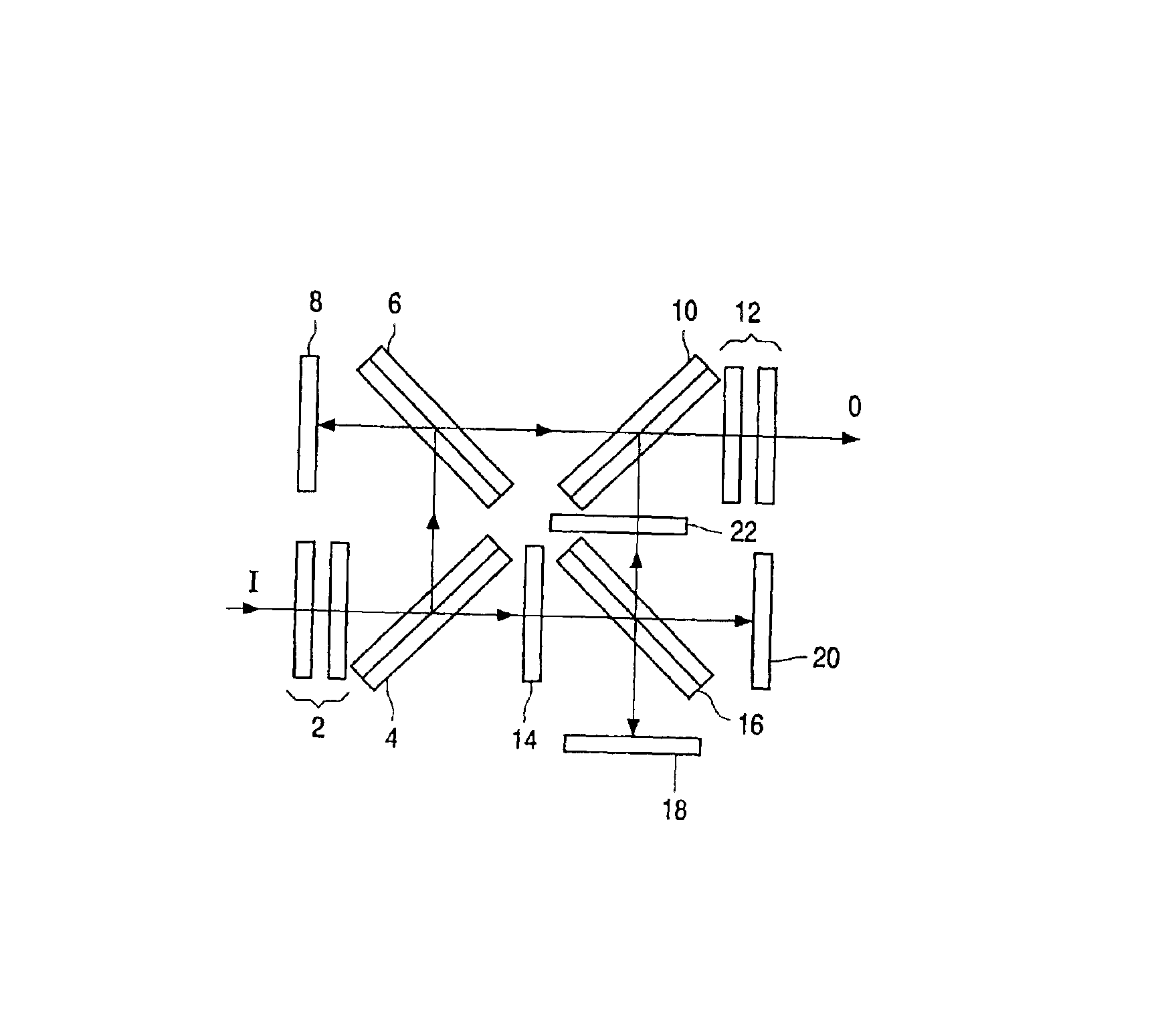 Projection device with wire grid polarizers