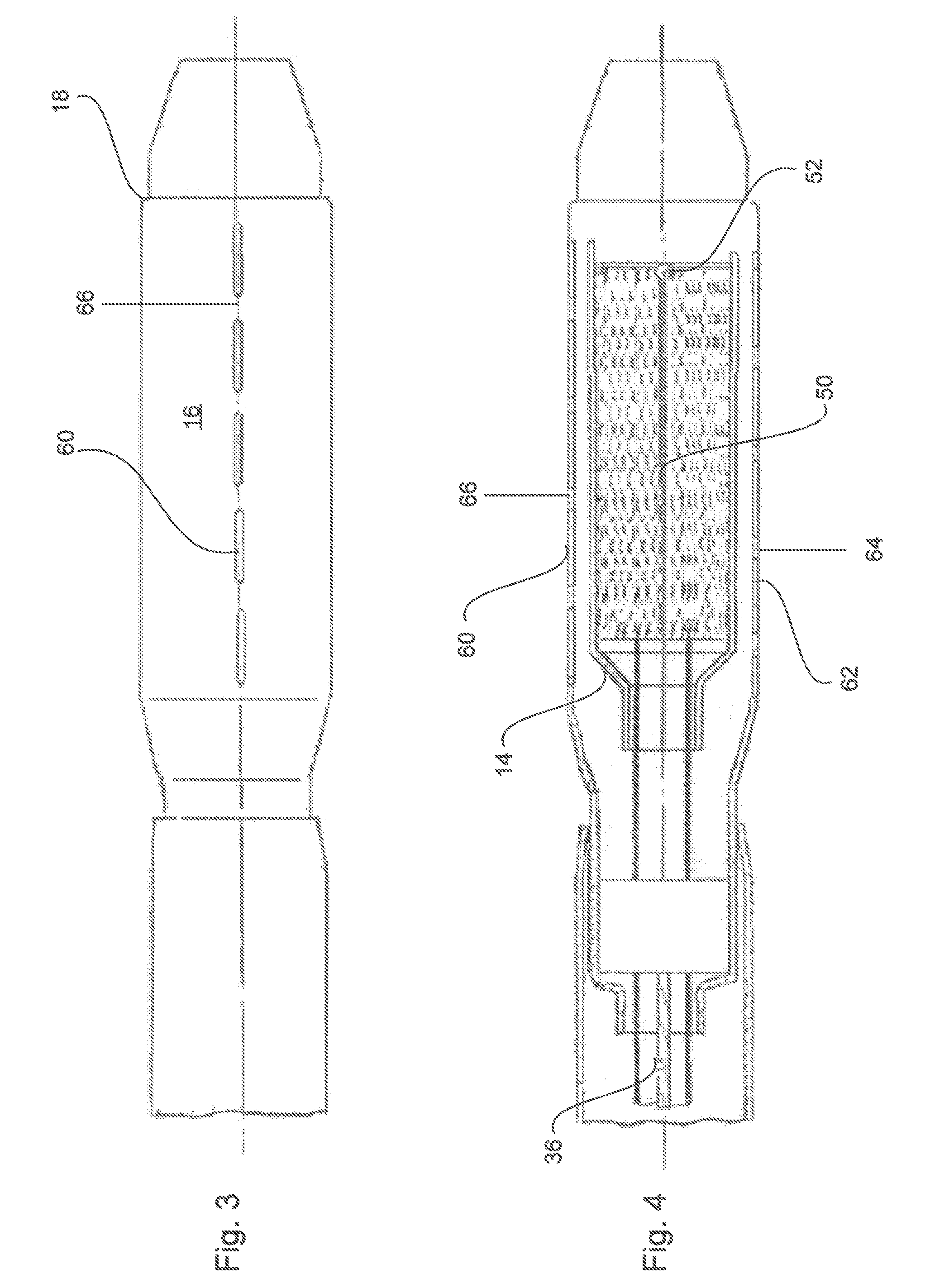 Device to release a self-expanding implant