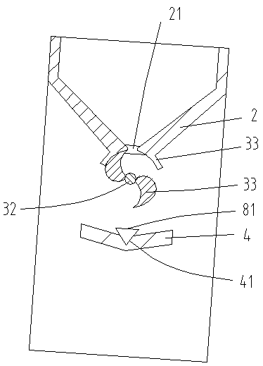 Corn stalk cutting and crushing device