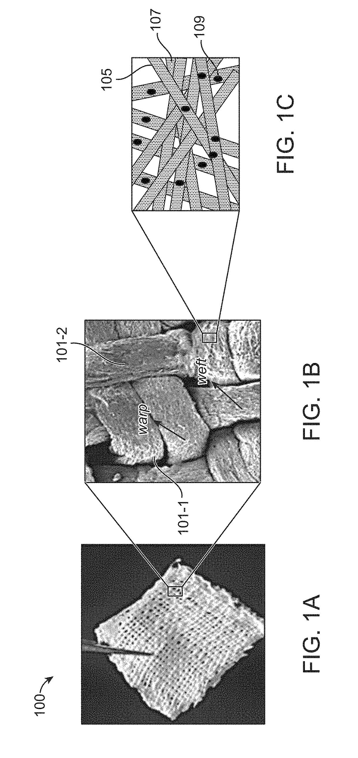 Suturable woven implants from electrospun yarns for sustained drug release in body cavities