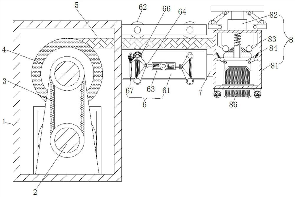 Water quality detection and extraction device capable of removing gravel by rotation