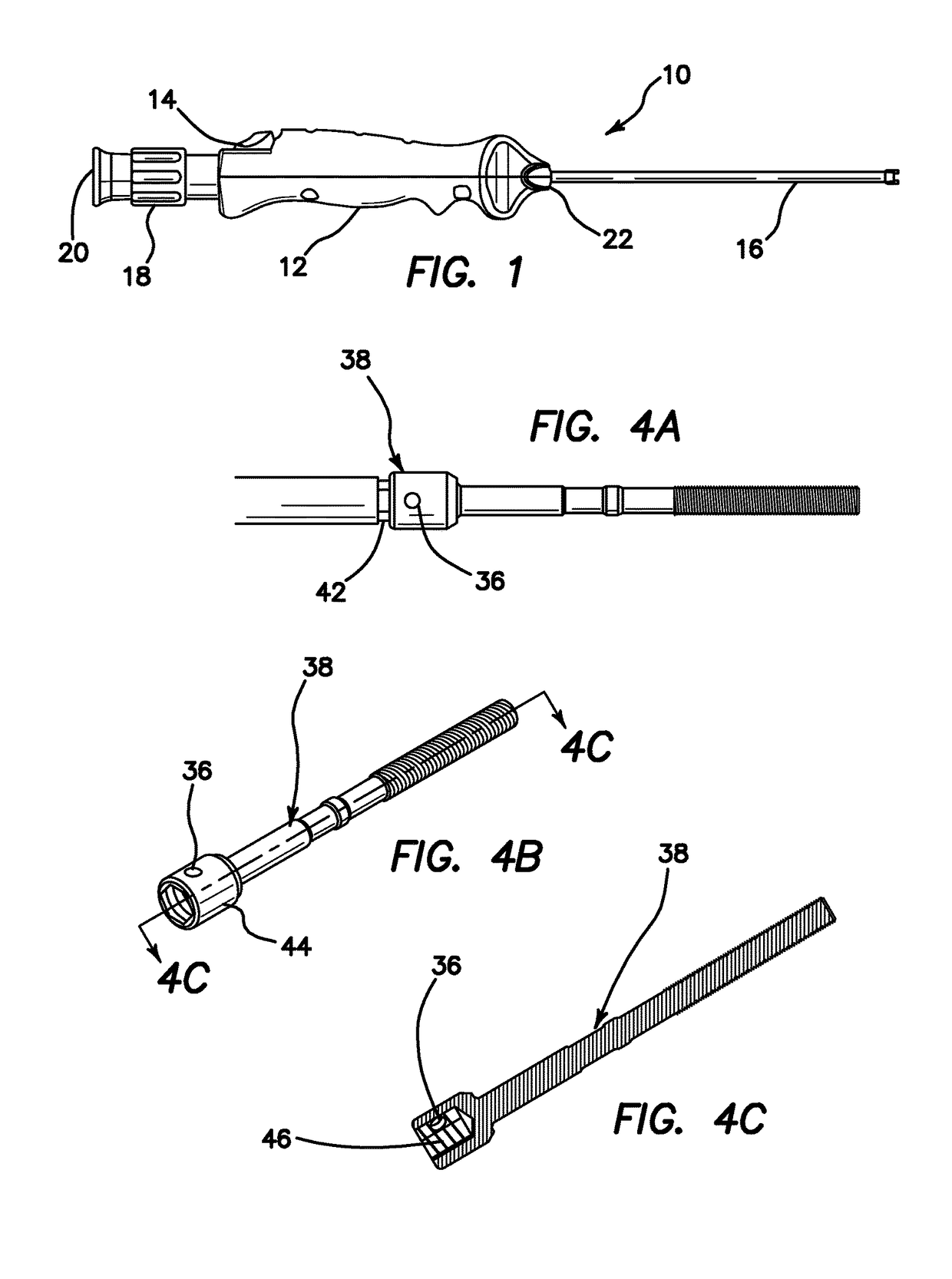 Inserter for soft tissue or bone-to-bone fixation device and methods