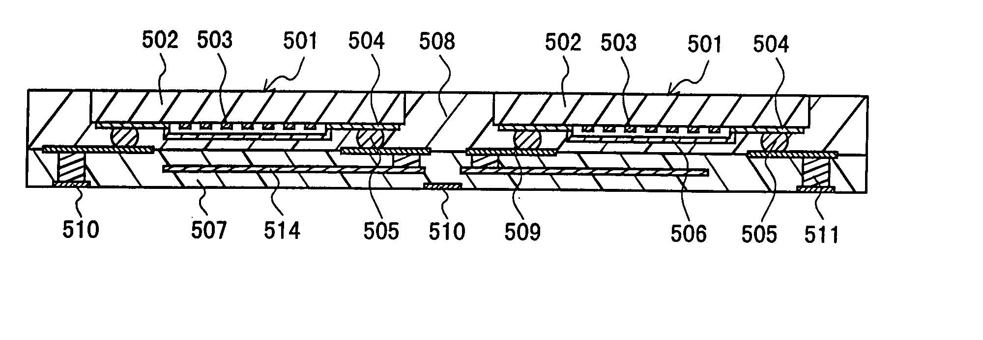 Electric element built-in module and method for manufacturing the same