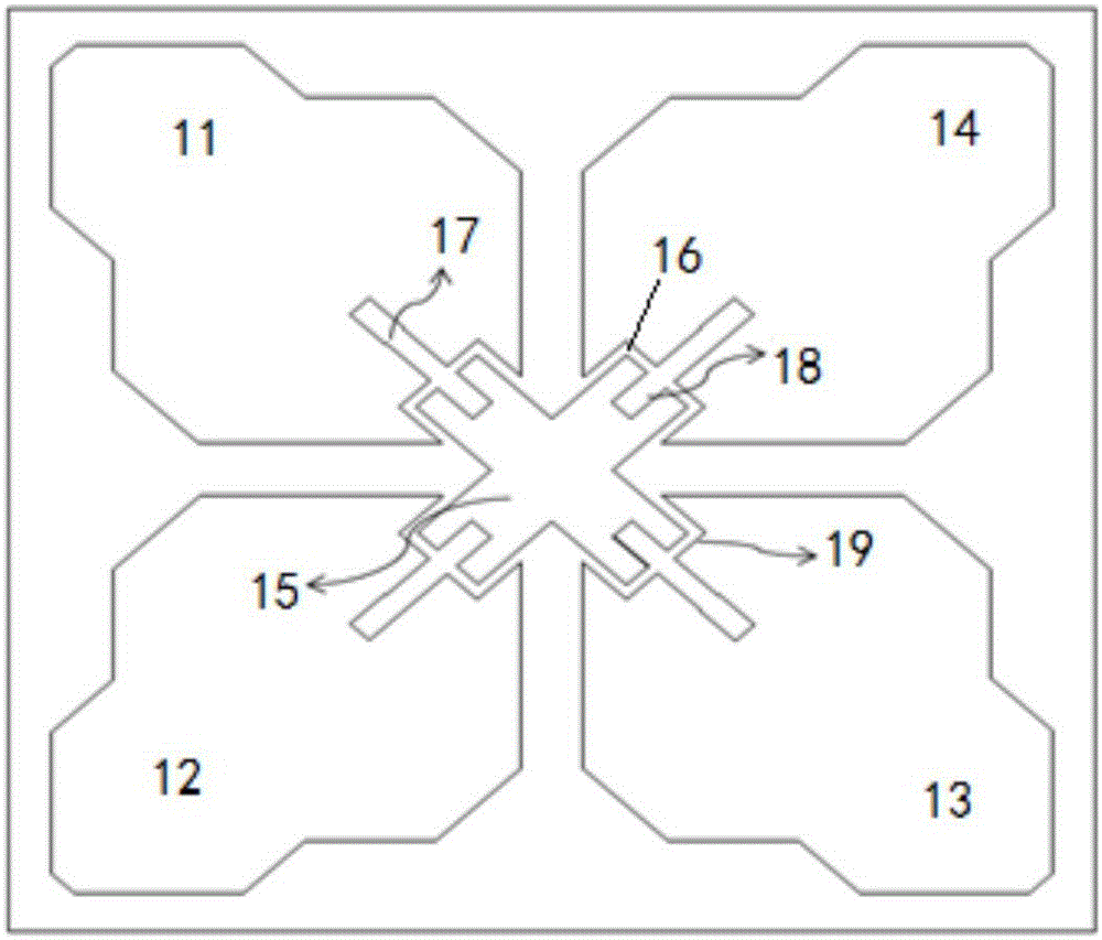 Differential feed dual-polarized oscillator assembly, oscillator unit, and oscillator antenna