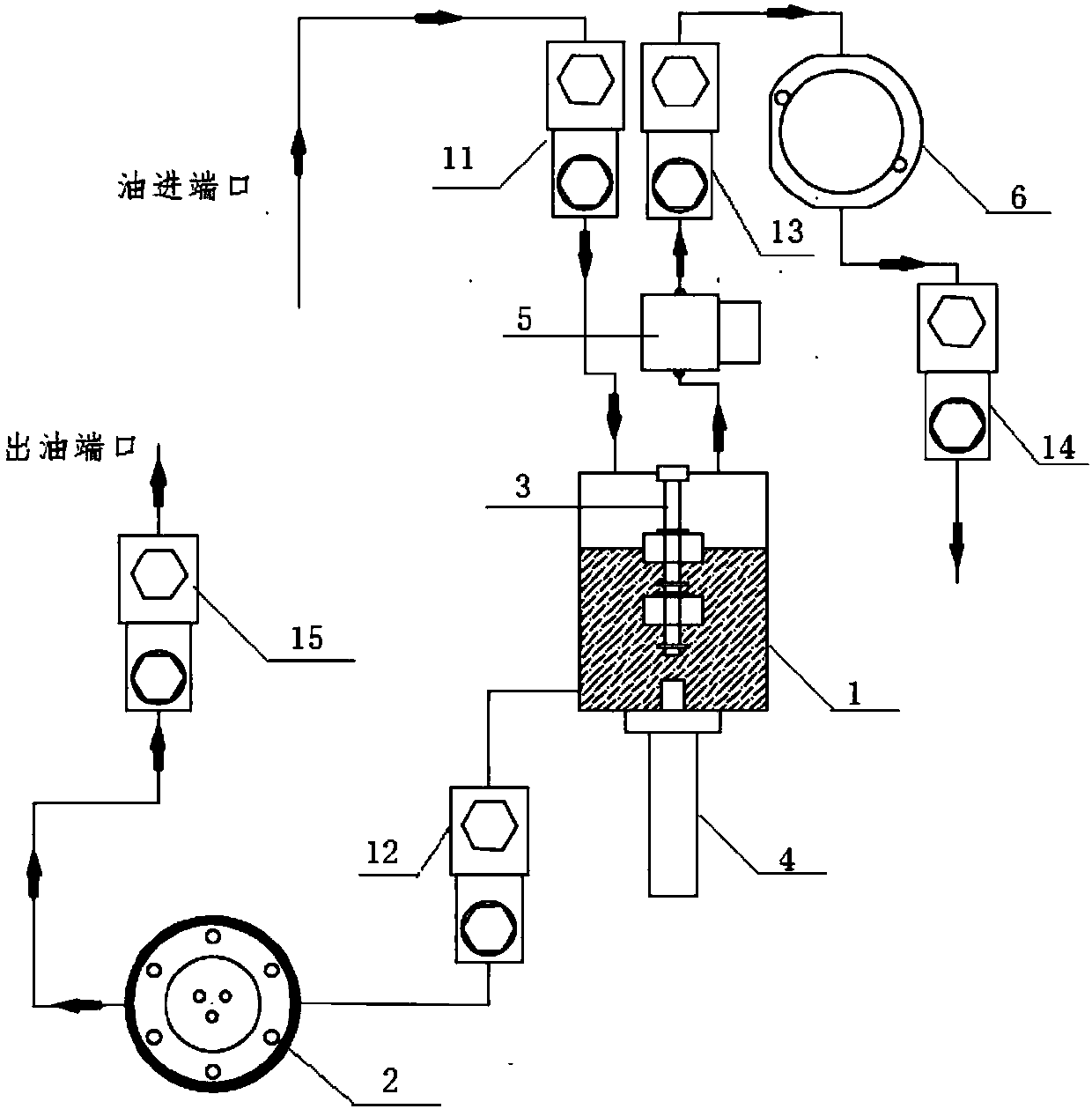 Transformer insulating oil moisture and hydrogen system detection device and detection method thereof