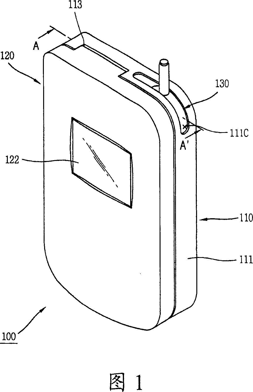 Portable terminal with multiple antenna