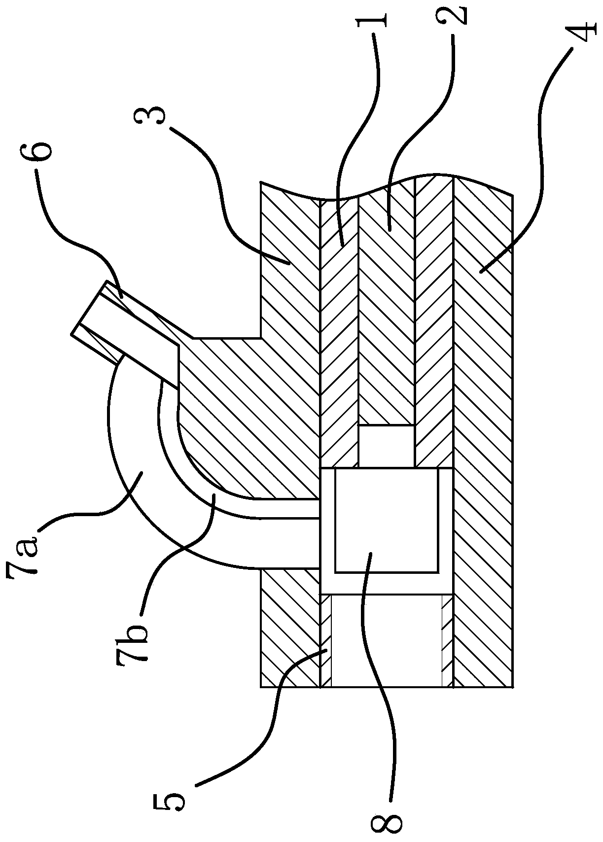 Nail outlet mechanism of pneumatic nail gun