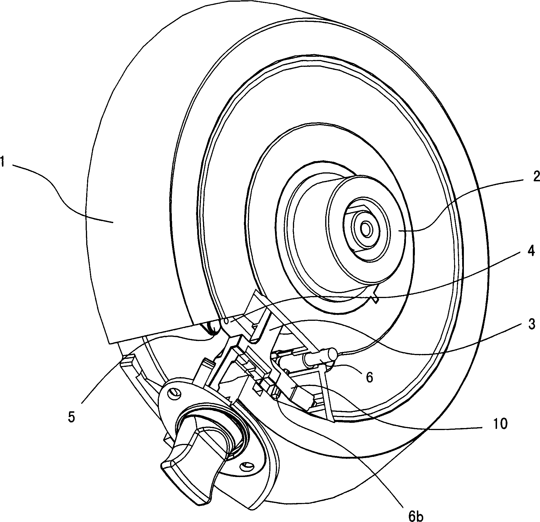 Power outlet for cordless electric appliance