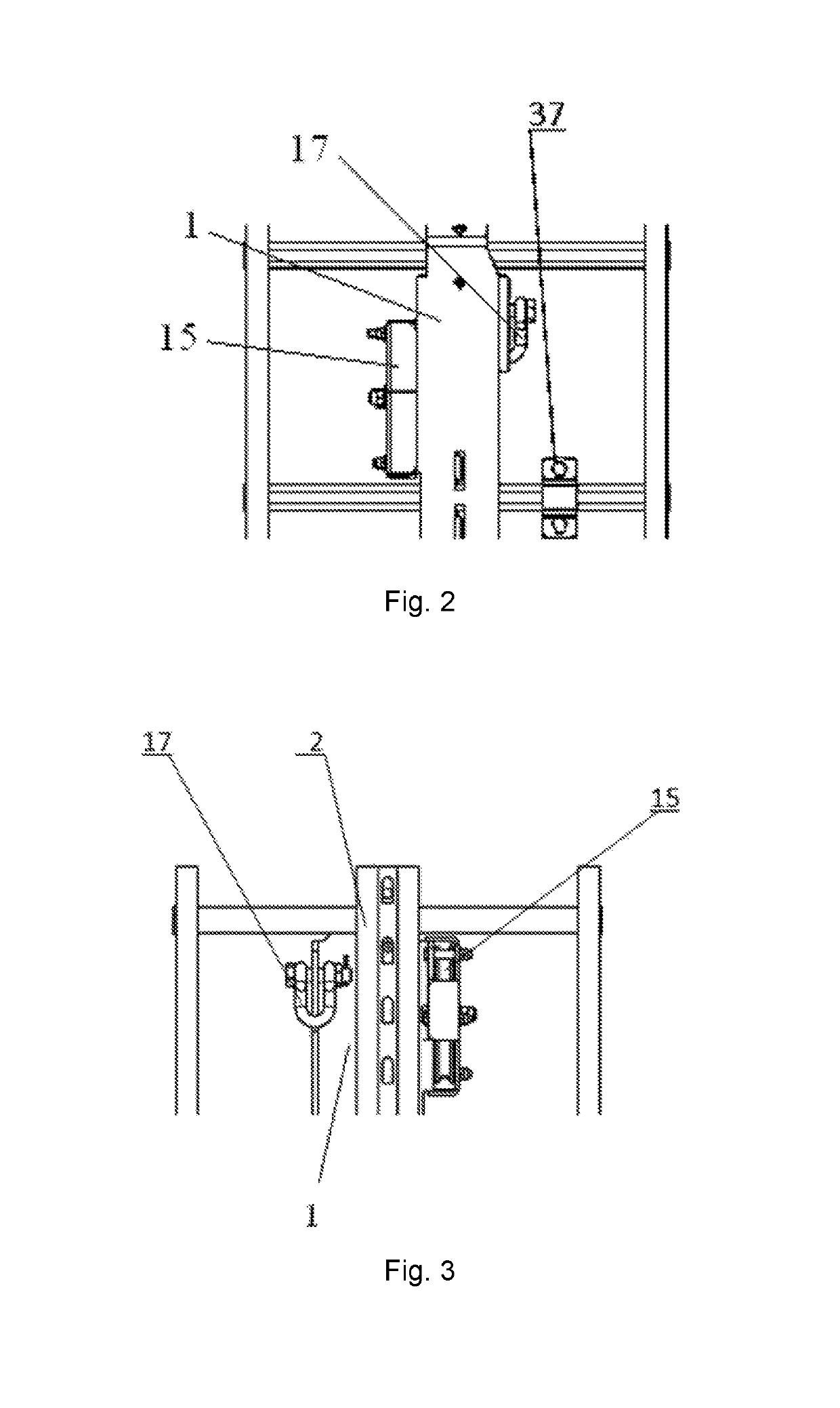 Hoisting device for working in heights