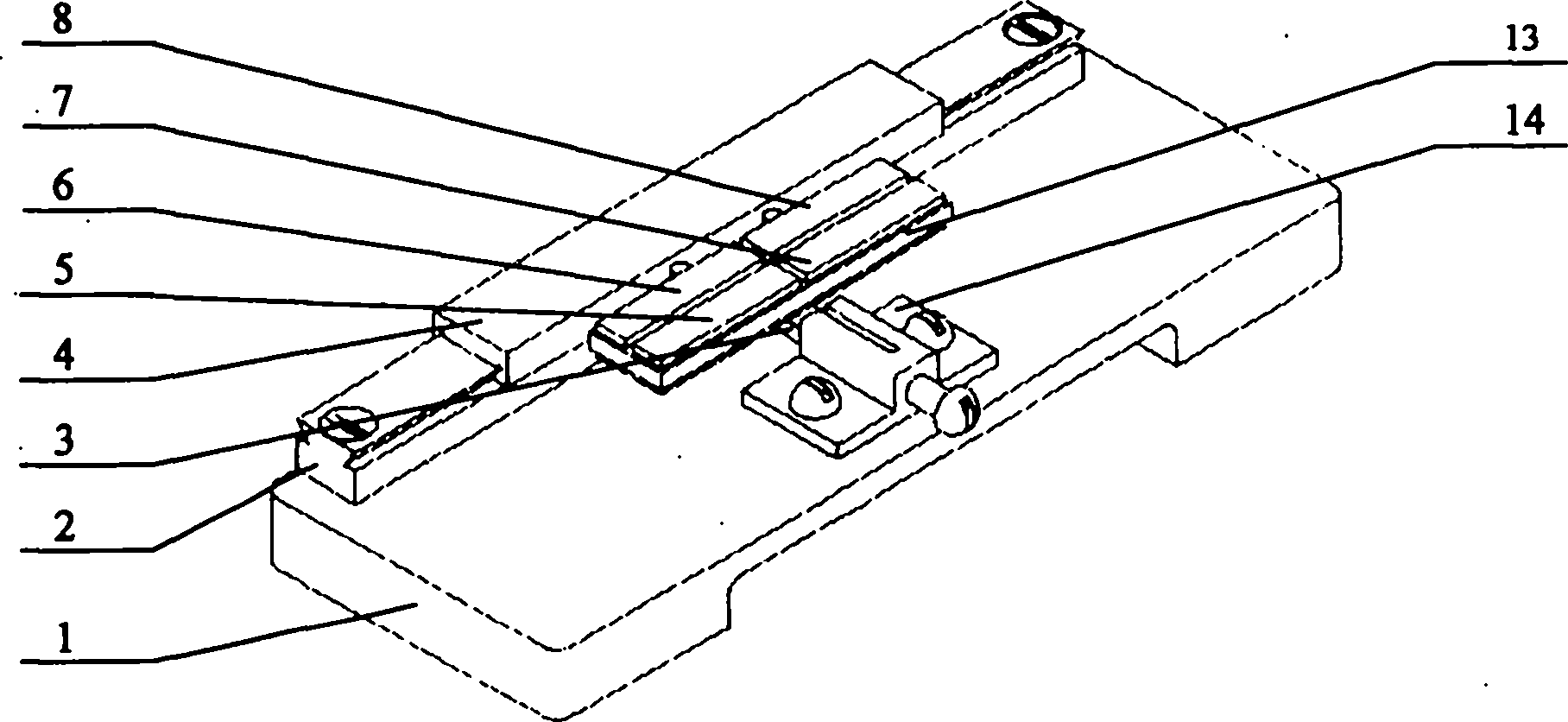 Linear ultrasonic motor