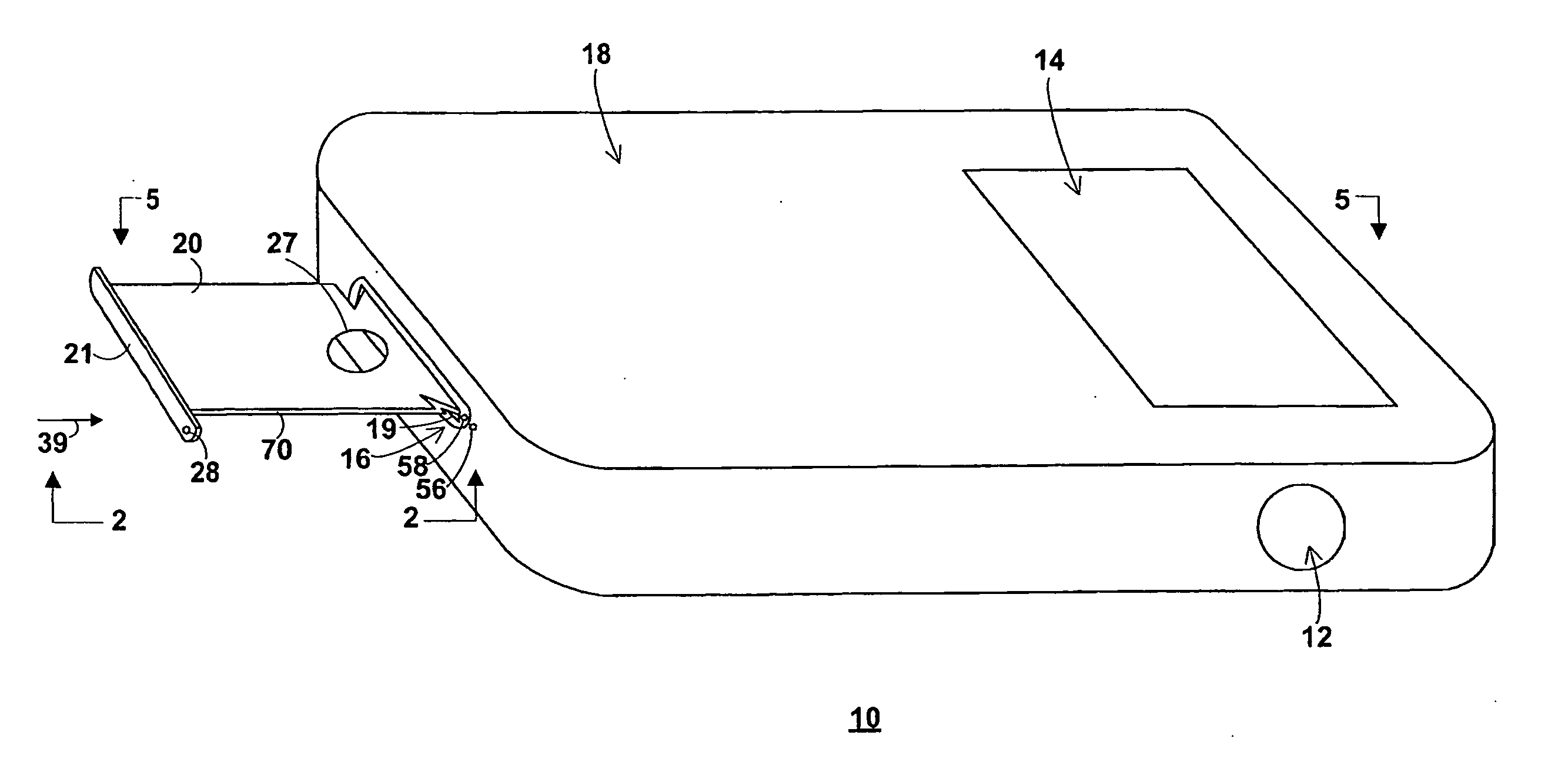 Ejectable component assemblies in electronic devices