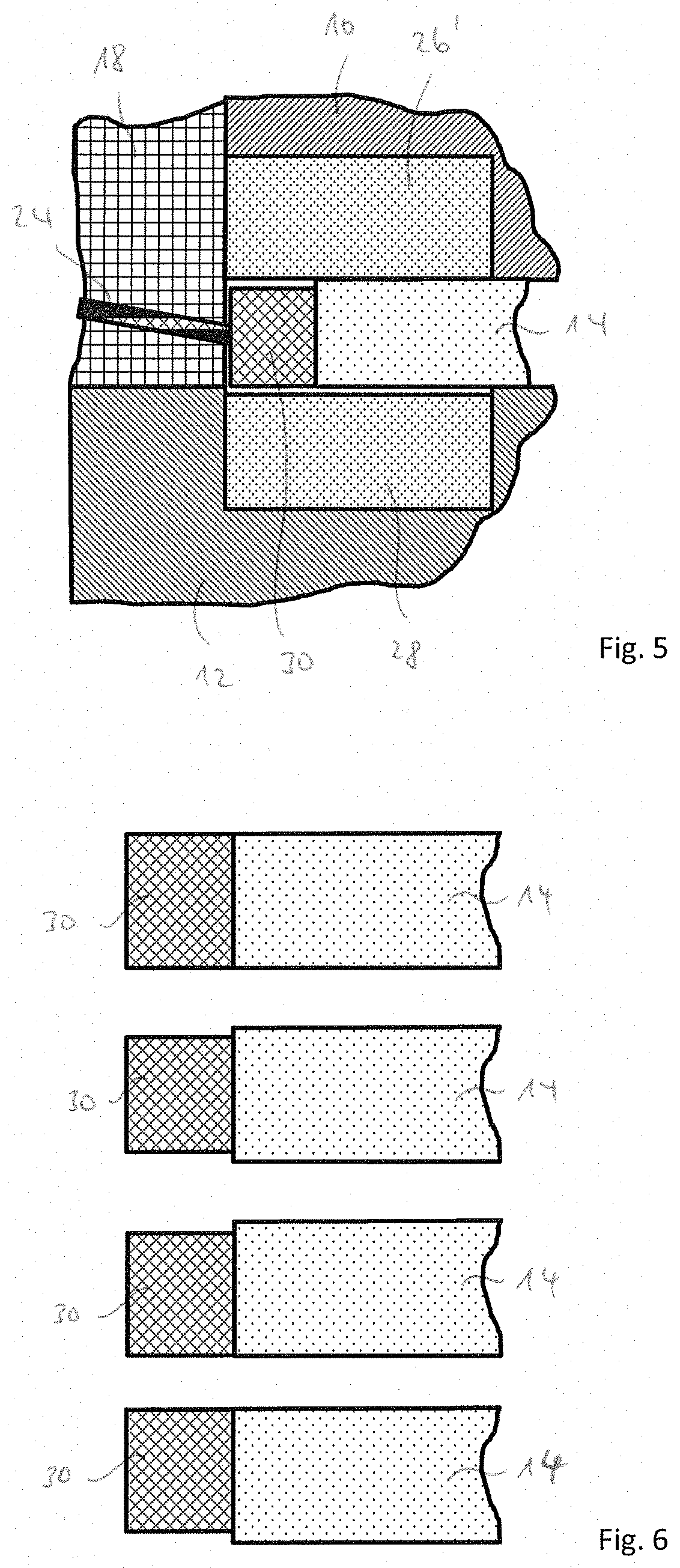 Method and device for casting a ring-shaped plastic frame in a recess of a rotor disk of a double-sided machining machine