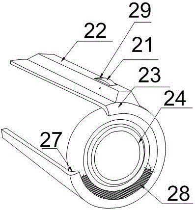 Sucker rod centralizer facilitating decomposing resistance