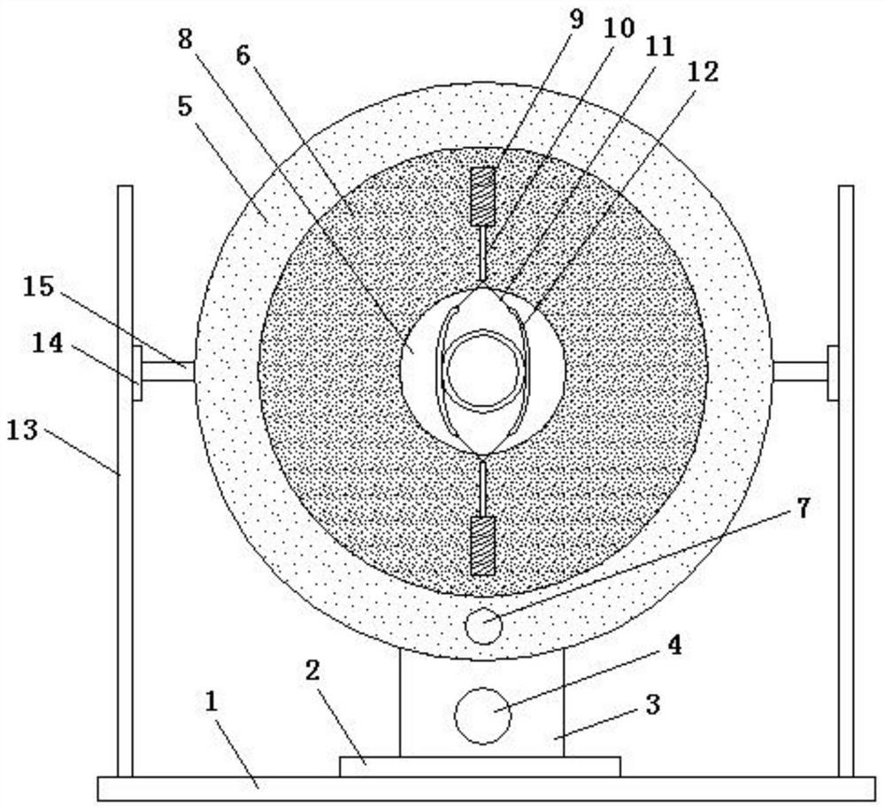 An aluminum alloy round tube polishing equipment