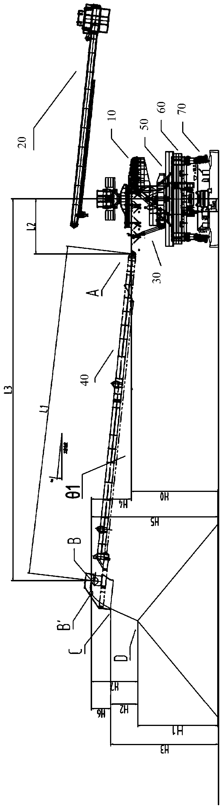 Stacking Method Based on Traverse Movement of Stacker