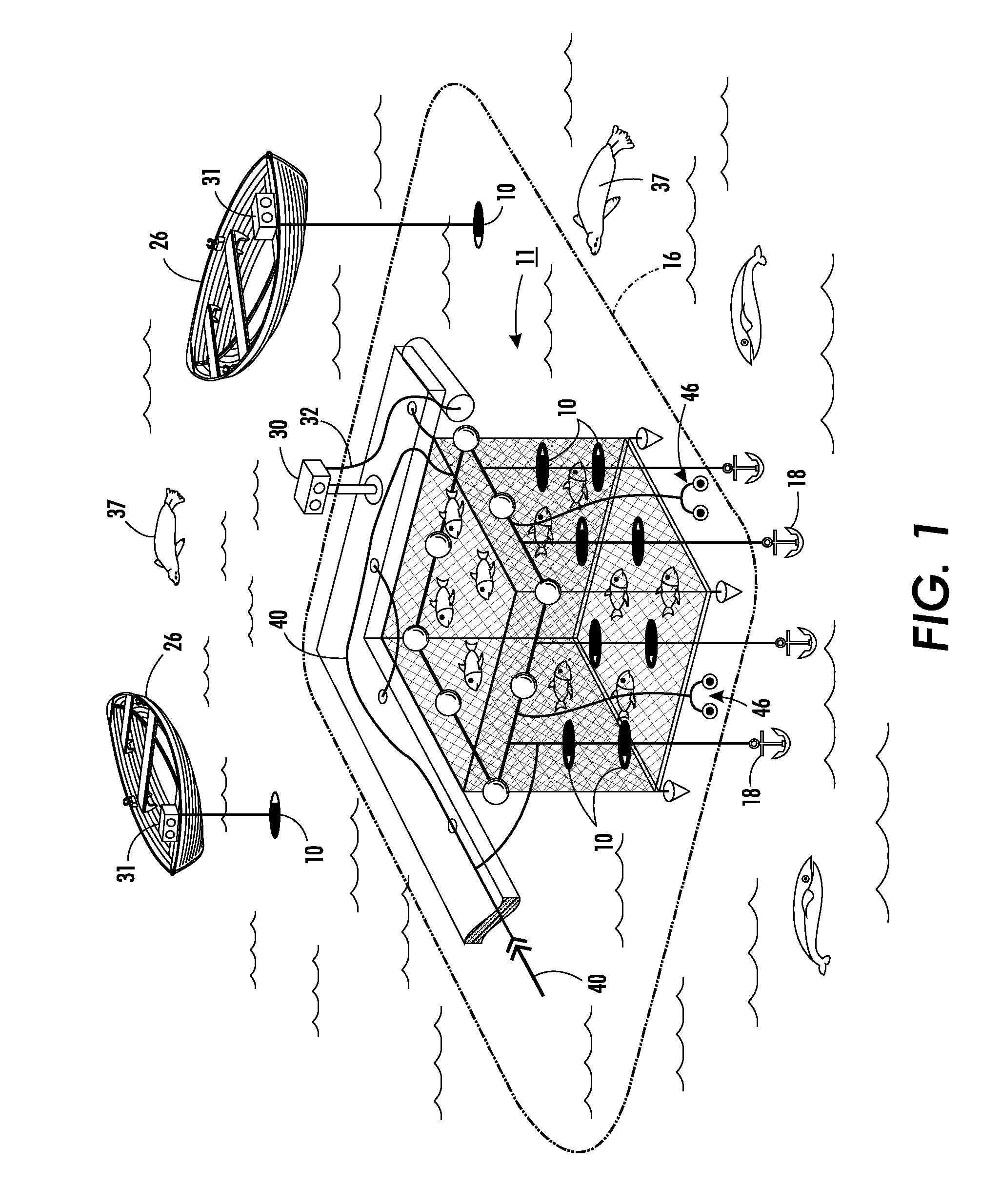Low frequency acoustic deterrent system and method