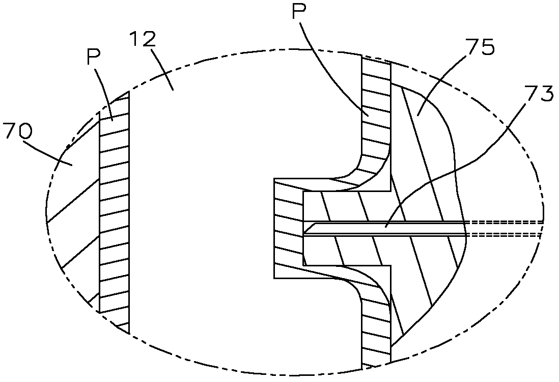Manufacturing method of blow moulded hollow pot and structure thereof