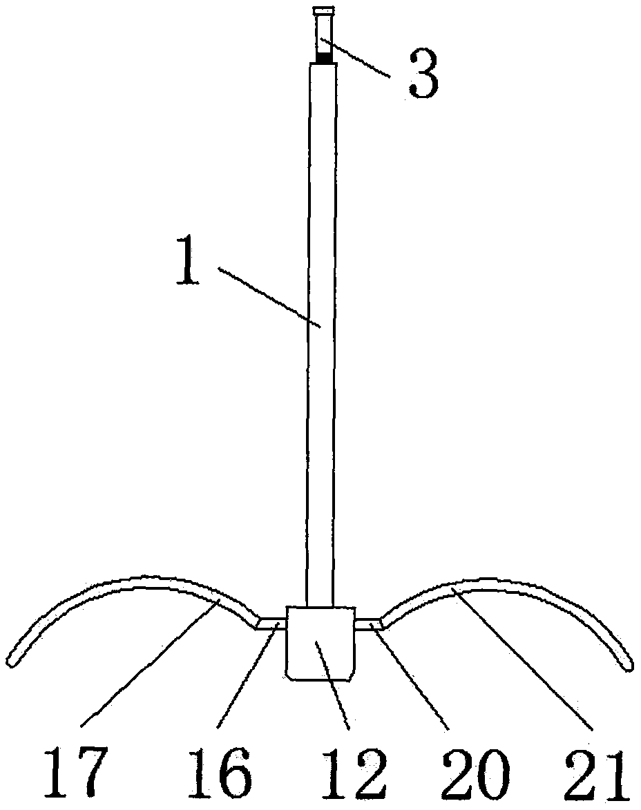 Expandable laboratory mouse catching device