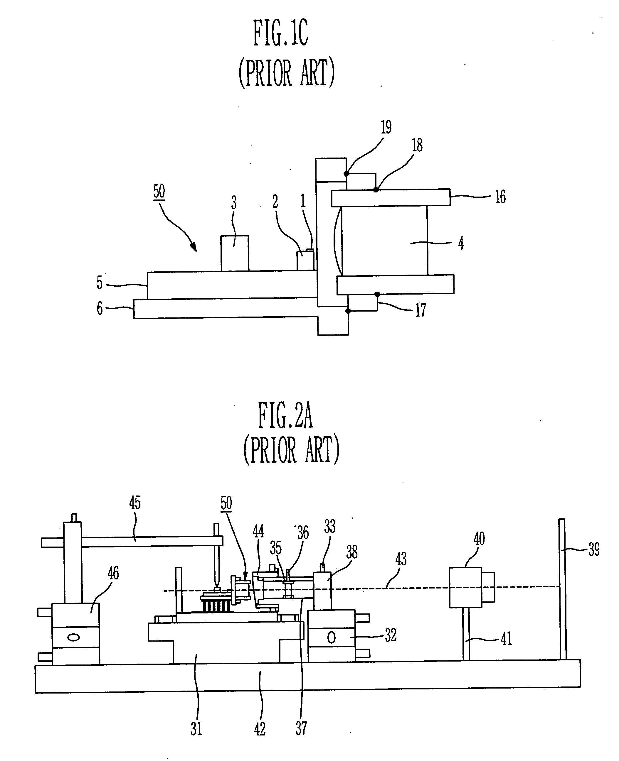 Collimating detection apparatus and optical module packaging apparatus using the same