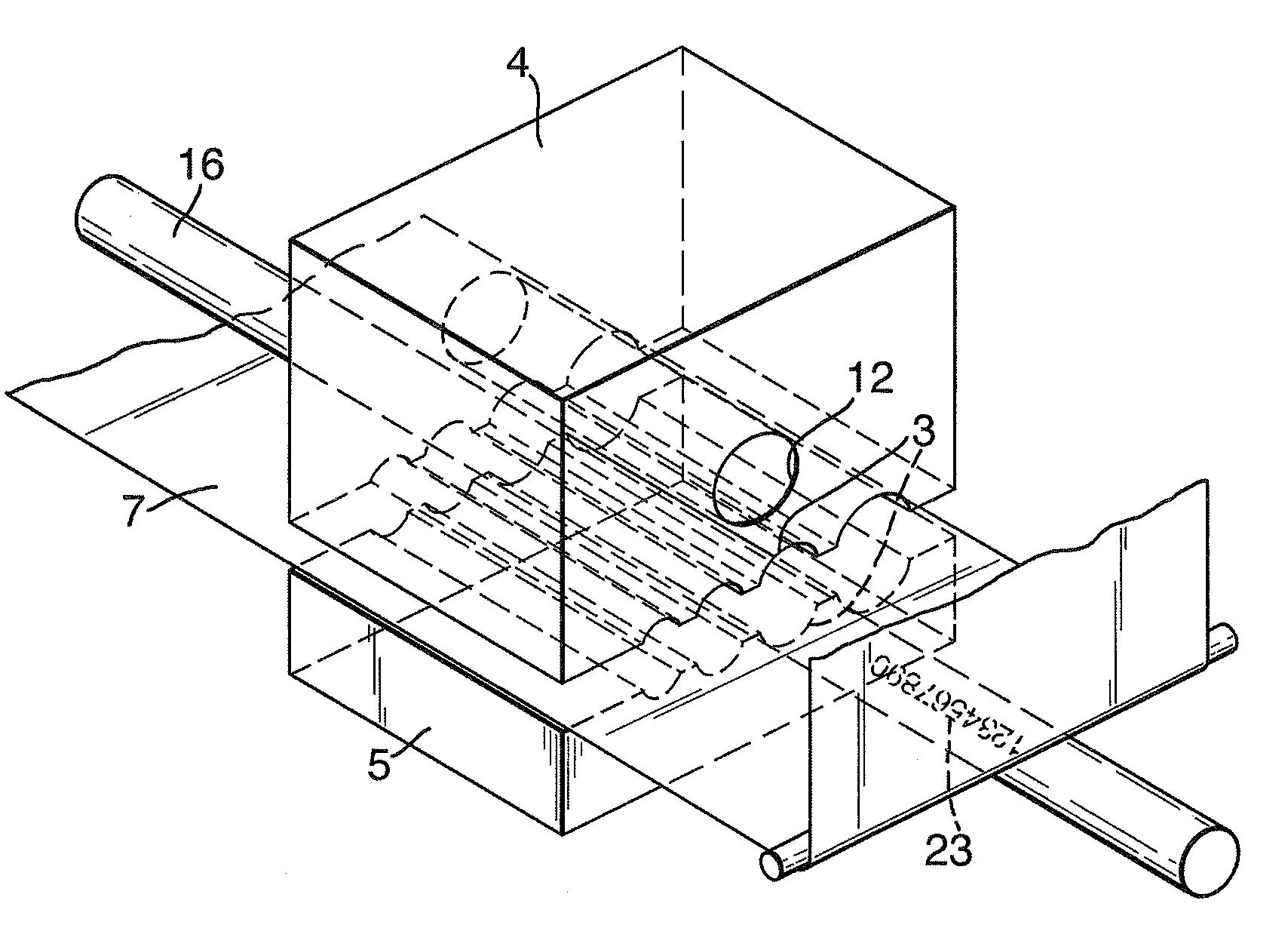 Printing device for printing markings onto insulated round wires